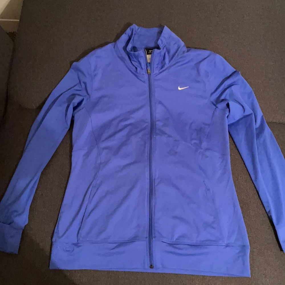 Blue Nike sweater